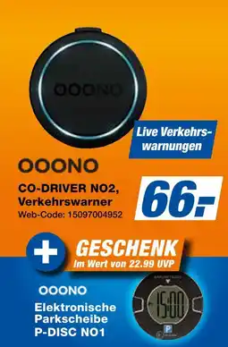 Expert Ooono co-driver no2, verkehrswarn Angebot