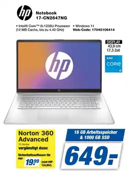 Expert Hp notebook 17-cn2647ng Angebot