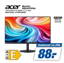 Expert Acer monitor sb243yg0bi Angebot
