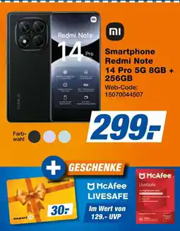 Expert Xiaomi smartphone redmi note 14 pro 5g 8gb + 256gb Angebot