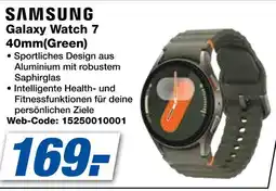 Expert Samsung galaxy watch 7 40mm(green) Angebot