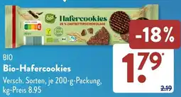 Aldi Süd Bio-Hafercookies Angebot
