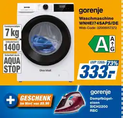 Expert Gorenje waschmaschine wnhei74saps/de Angebot