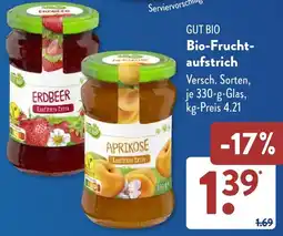Aldi Süd GUT BIO Bio-Fruchtaufstrich Angebot