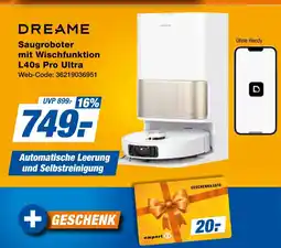 Expert Dreame saugroboter mit wischfunktion l40s pro ultra Angebot
