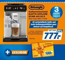 Expert Delonghi kaffeevollautomat eletta explore ecam 450.55.s Angebot
