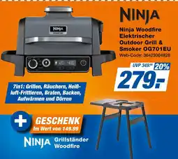 Expert Ninja ninja woodfire elektrischer outdoor grill & smoker og701eu Angebot