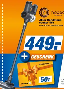 Expert Hoogo akku-handstaubsauger s5+ Angebot