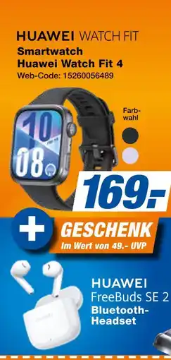 Expert Huawei watch fit 4 Angebot