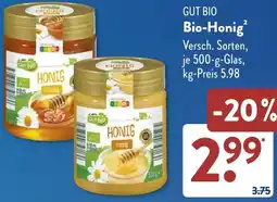 Aldi Süd GUT BIO Bio-Honig Angebot