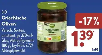 Aldi Süd BIO Griechische Oliven Angebot