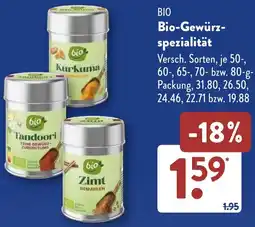 Aldi Süd Bio-Gewürzspezialität Angebot