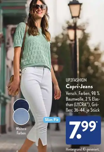 Aldi Süd UP2FASHION Capri-Jeans Angebot