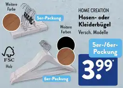 Aldi Süd HOME CREATION Hosen- oder Kleiderbügel Angebot
