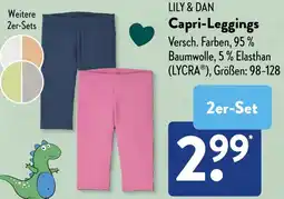 Aldi Süd LILY & DAN Capri-Leggings Angebot