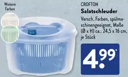 Aldi Süd CROFTON Salatschleuder Angebot