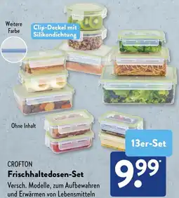 Aldi Süd CROFTON Frischhaltedosen-Set Angebot