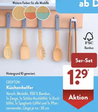 Aldi Süd CROFTON Küchenhelfer Angebot