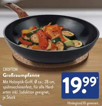 Aldi Süd CROFTON Großraumpfanne Angebot