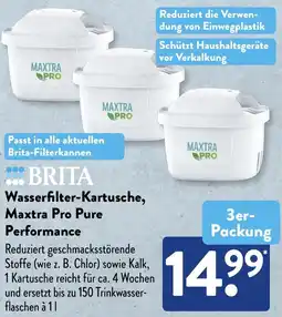 Aldi Süd BRITA Wasserfilter-Kartusche, Maxtra Pro Pure Performance Angebot