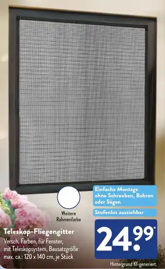 Aldi Süd Teleskop-Fliegengitter Angebot