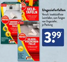 Aldi Süd PRITEX Ungezieferfallen Angebot