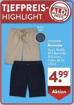 Aldi Süd UP2FASHION Bermudas Angebot