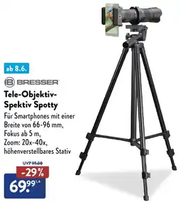 Aldi Süd BRESSER Tele-Objektiv Spektiv Spotty Angebot