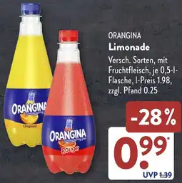 Aldi Süd ORANGINA Limonade Angebot