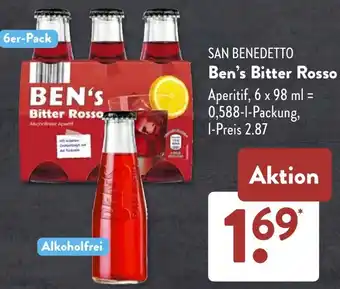 Aldi Süd SAN BENEDETTO Ben's Bitter Rosso Angebot
