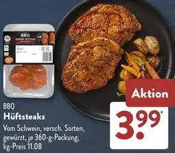 Aldi Süd BBQ Hüftsteaks Angebot