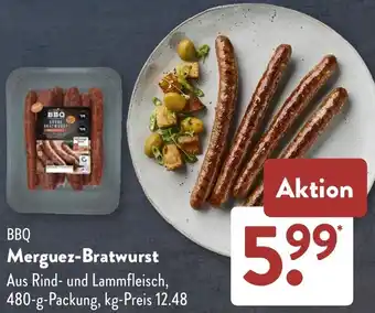 Aldi Süd BBQ Merguez-Bratwurst Angebot