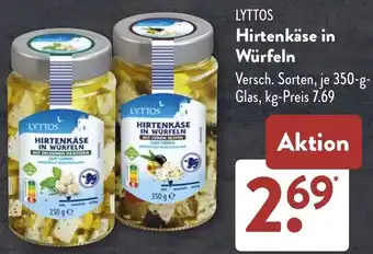 Aldi Süd LYTTOS Hirtenkäse in Würfeln Angebot