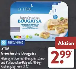 Aldi Süd LYTTOS Griechische Bougatsa Angebot