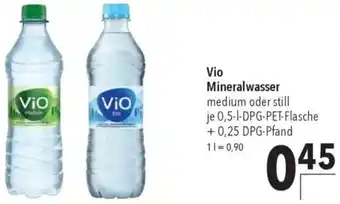 CITTI Markt Vio Mineralwasser Angebot