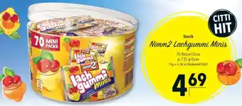 CITTI Markt Storck Nimm2 Lachgummi Minis Angebot