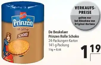 CITTI Markt De Beukelaer Prinzen Rolle Schoko Angebot