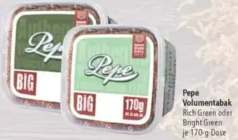 CITTI Markt Pepe Volumentabak Angebot