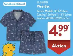 Aldi Süd LILY & DAN Web-Set Angebot