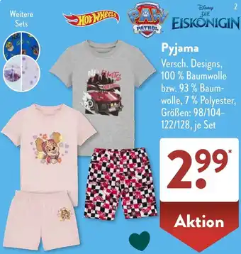 Aldi Süd Pyjama Angebot