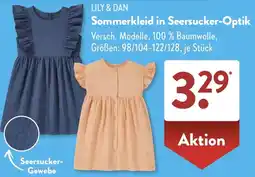 Aldi Süd LILY & DAN Sommerkleid in Seersucker-Optik Angebot