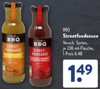 Aldi Süd BBQ Streetfoodsauce Angebot
