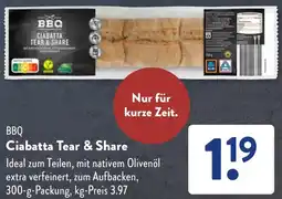 Aldi Süd BBQ Ciabatta Tear & Share Angebot