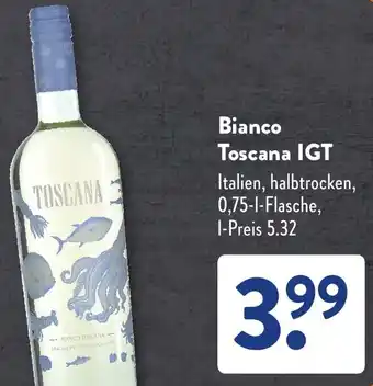 Aldi Süd Bianco Toscana IGT Angebot