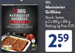 Aldi Süd BBQ Marinierter Grillkäse Angebot