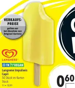 CITTI Markt Langnese Impulseis Capri Angebot