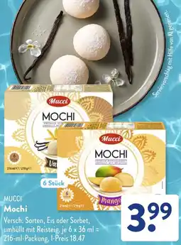 Aldi Süd MUCCI Mochi Angebot