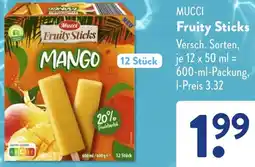 Aldi Süd MUCCI Fruity Sticks Angebot