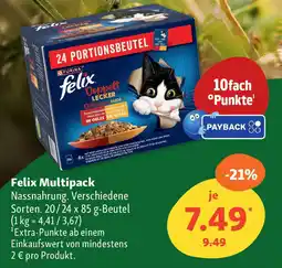 Fressnapf Felix Multipack Angebot