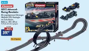 Aldi Süd Carrera GO!!! Advanced Racing-Rennbahn Angebot